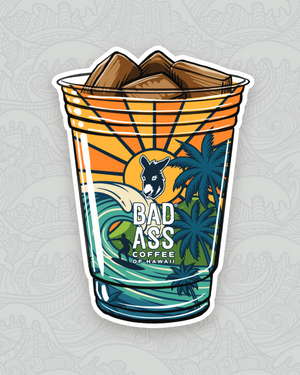 Hawaii in a Cup Sticker