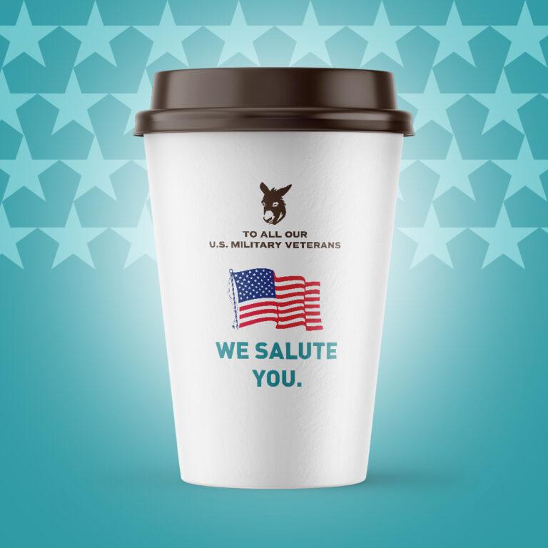 Bad Ass Coffee Veterans Day