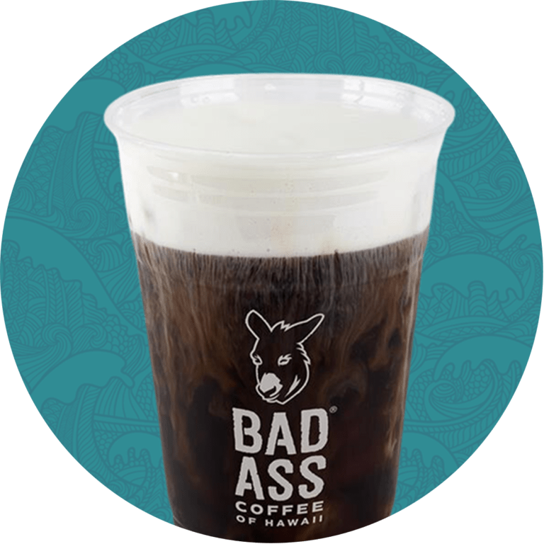 Menu Bad Ass Coffee of Hawaii