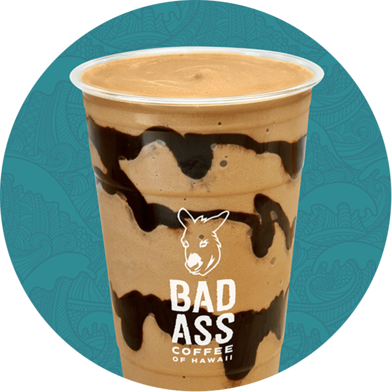 Menu Bad Ass Coffee of Hawaii